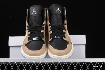JORDAN - HIGH AH7389-003 RETRO BLACK 1 MUSHROOM 0810